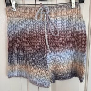 Lulus Knit Shorts Colorful Drawstring Size XS New With Tags